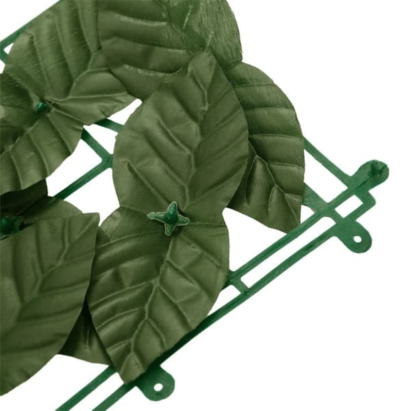The Living Store altanafskærmning 300x150 cm med mørkegrønne blade -  Parasoller og solskærme