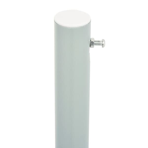 Parasoller og solskærme - Living sammenrullelig sidemarkise til terrassen 180x600 cm sort