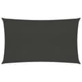 Miniatyrbild 2 av 7: Parasoll & solskydd - Living Solsegel 160 g/m² antracit 3,5x5 m HDPE