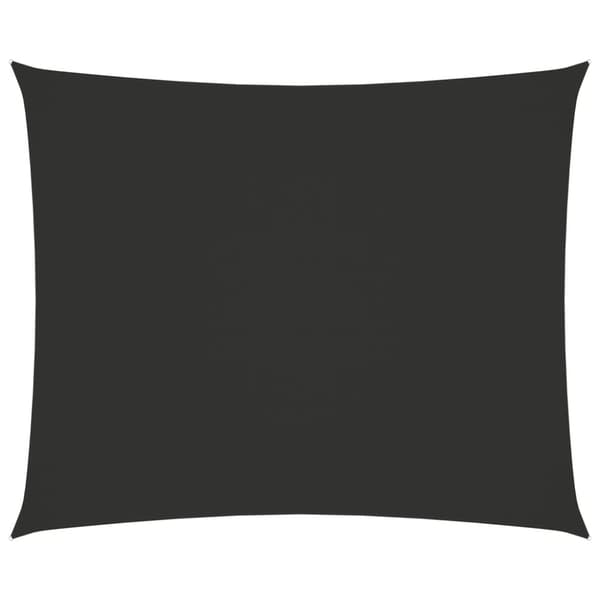 Parasoll & solskydd - Living Solsegel oxfordtyg rektangulärt 2,5x3,5 m antracit