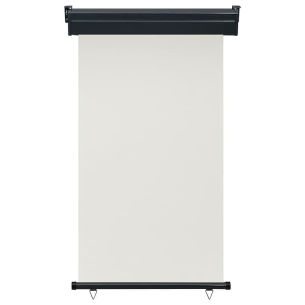 Parasoller og solskærme - Living sidemarkise til altan 105x250 cm cremefarvet