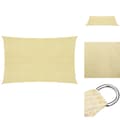 Miniatyrbillede 1 af 7: Parasoller og solskærme - Living solsejl 160 g/m² 3,5x5 m HDPE beige