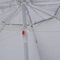 Miniatyrbillede 8 af 10: Parasoller og solskærme - Living strandparasol med sidevægge 215 cm sandfarvet