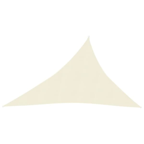 Parasoll & solskydd - Living Solsegel 160 g/m² gräddvit 3x4x5 m HDPE