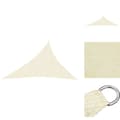 Miniatyrbild 1 av 7: Parasoll & solskydd - Living Solsegel 160 g/m² gräddvit 3x4x5 m HDPE