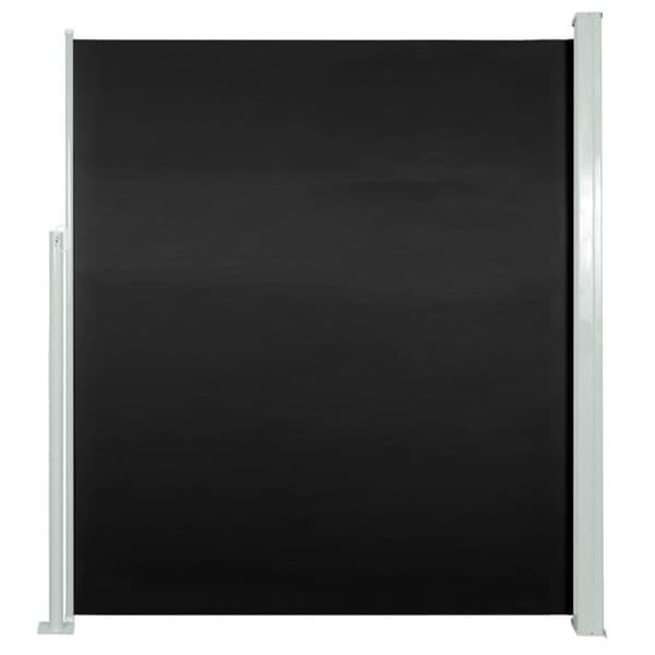 Parasoller og solskærme - Living sammenrullelig sidemarkise til terrassen 160 x 300 cm sort