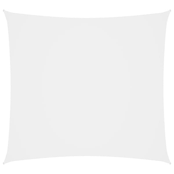 Parasoll & solskydd - Living Solsegel Oxfordtyg kvadratiskt 3,6x3,6 m vit