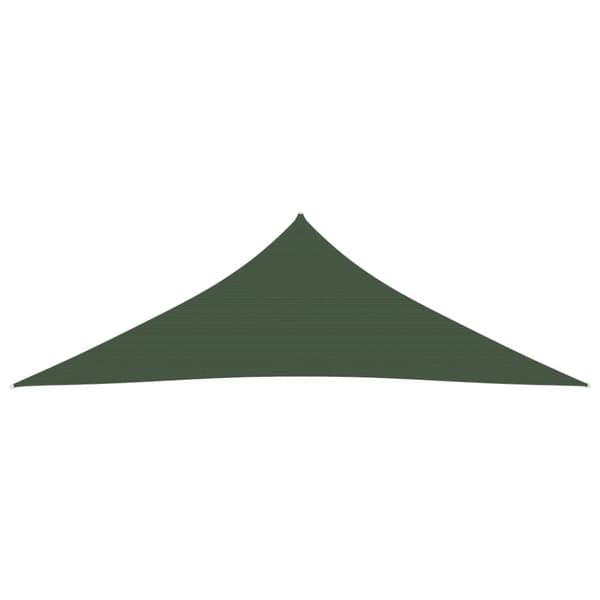 Päivän- & aurinkovarjot - Living Aurinkopurje 160 g/m² tummanvihreä 3,5x3,5x4,9 m HDPE