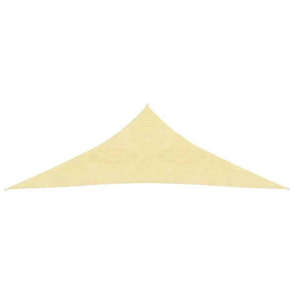 Parasoller og solskærme - Living solsejl 4x4x5,8 m 160 g/m² HDPE beige