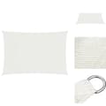 Miniatyrbillede 1 af 7: Parasoller og solskærme - Living solsejl 2x5 m 160 g/m² HDPE hvid