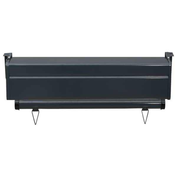Päivän- & aurinkovarjot - Living Parvekkeen sivumarkiisi 65x250 cm musta