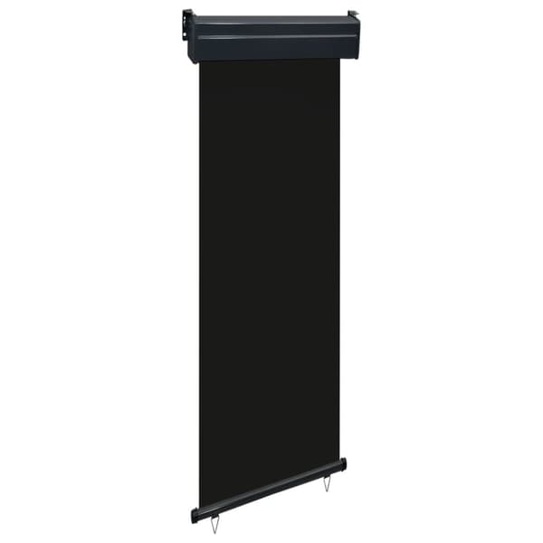 Päivän- & aurinkovarjot - Living Parvekkeen sivumarkiisi 65x250 cm musta