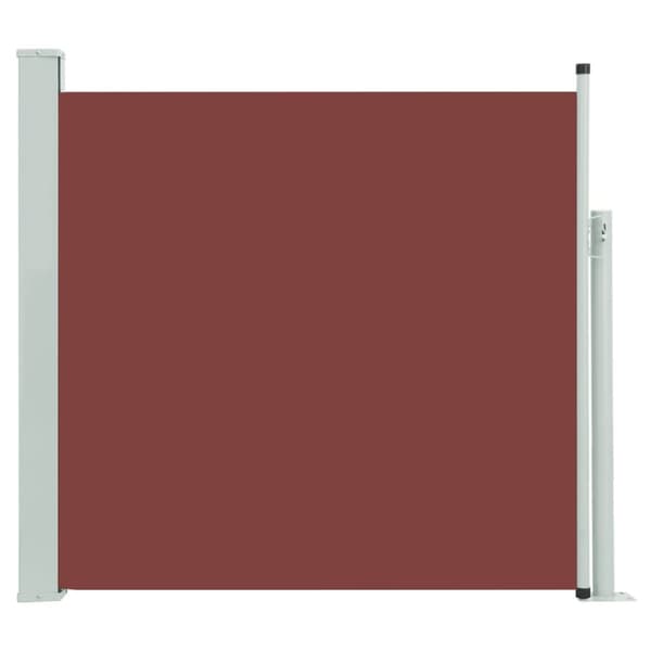 Parasoll & solskydd - Living Infällbar sidomarkis 170x300 cm brun