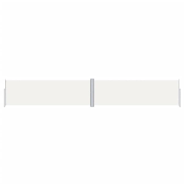 Parasoller og solskærme - Living sammenrullelig sidemarkise 160x1000 cm cremefarvet