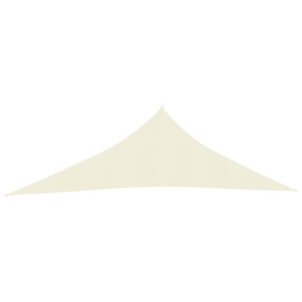 Parasoll & solskydd - Living Solsegel 160 g/m² gräddvit 4x5x6,8 m HDPE