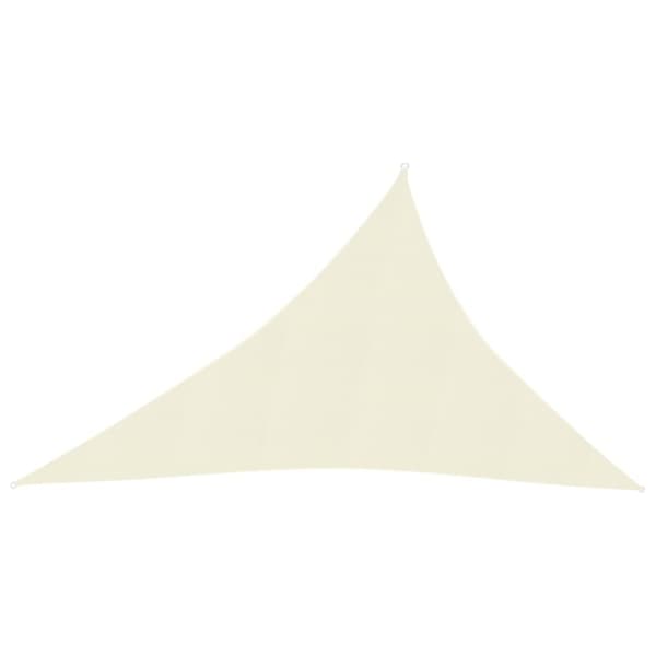 Parasoll & solskydd - Living Solsegel 160 g/m² gräddvit 4x5x6,8 m HDPE