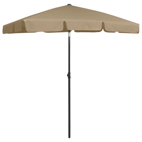 Parasoll & solskydd - Living Strandparasoll taupe 180x120 cm