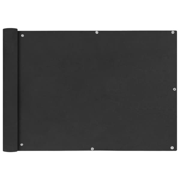 Parasoller og solskærme - Living balkonafskærmning HDPE 75 x 400 cm antracitgrå