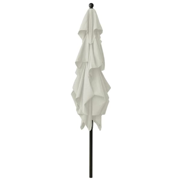 Parasoll & solskydd - Living Trädgårdsparasoll med aluminiumstång 2,5x2,5 m sandfärgad