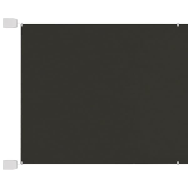 Päivän- & aurinkovarjot - Living Pystymarkiisi antrasiitti 140x420 cm Oxford kangas