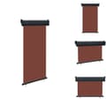 Miniatyrbillede 1 af 11: Parasoller og solskærme - Living sidemarkise til altan 105x250 cm brun