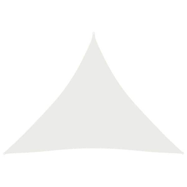 Päivän- & aurinkovarjot - Living Aurinkopurje 160 g/m² valkoinen 4x4x4 m HDPE