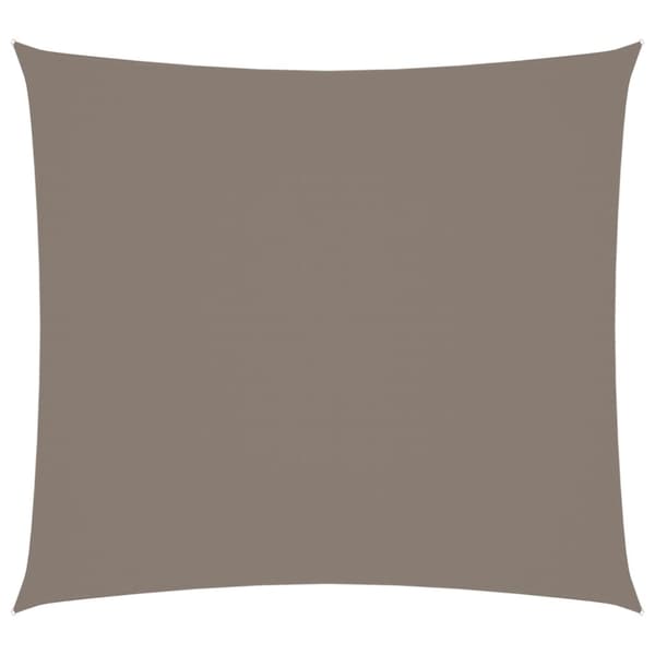 Parasoll & solskydd - Living Solsegel oxfordtyg rektangulärt 2x2,5 m taupe
