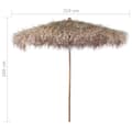 Miniatyrbild 5 av 5: Parasoll & solskydd - Living Bambuparasoll med bananbladstak 210 cm