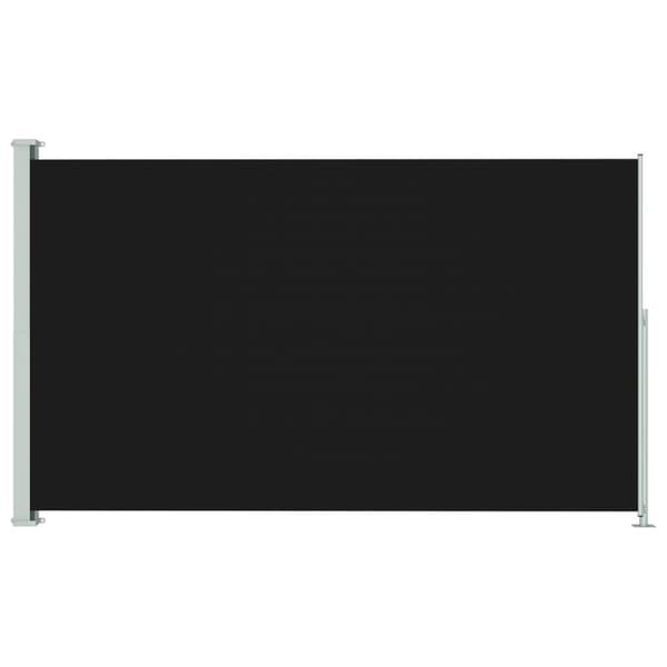 Parasoller og solskærme - Living sammenrullelig sidemarkise til terrassen 180x300 cm sort