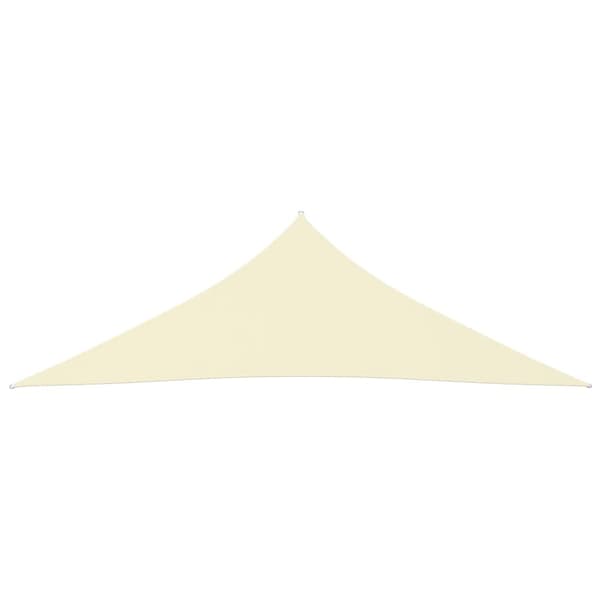 Päivän- & aurinkovarjot - Living Aurinkopurje Oxford-kangas kolmio 3x3x4,24 m kerma