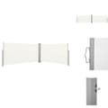 Miniatyrbild 1 av 11: Parasoll & solskydd - Living Infällbar skärm 160x600 cm gräddvit