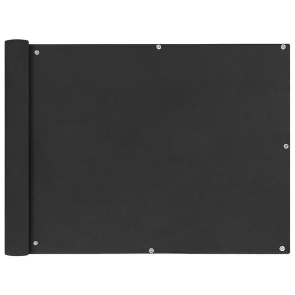 Parasoller og solskærme - Living balkonafskærmning HDPE 90x600 cm antracitgrå