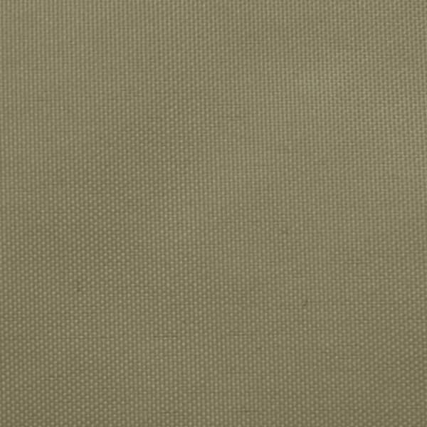 Parasoller og solskærme - Living solsejl 3x4x5 m trekantet oxfordstof beige