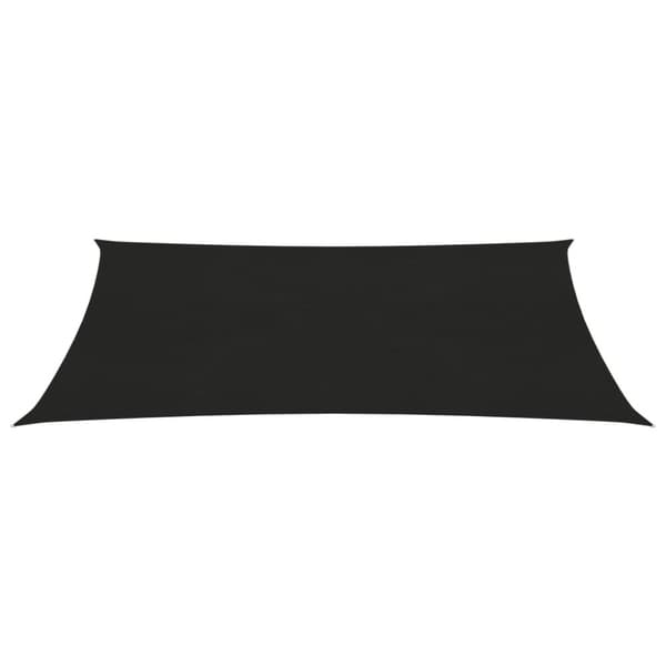 Parasoller og solskærme - Living solsejl 2x4 m 160 g/m² HDPE sort