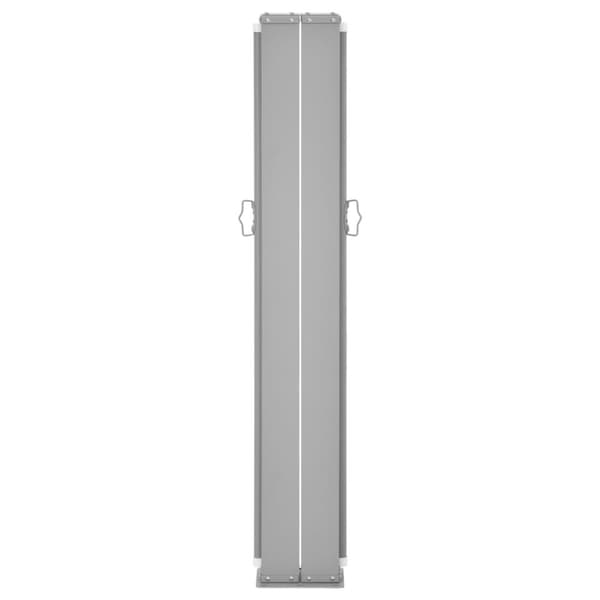 Parasoller og solskærme - Living sammenrullelig sidemarkise til terrassen 170x1200 cm creme