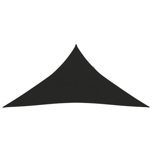 Parasoll & solskydd - Living Solsegel 160 g/m² svart 4x4x4 m HDPE