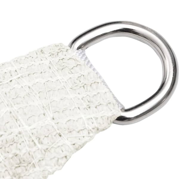 Parasoller og solskærme - Living solsejl 160 g/m² 6x7 m HDPE hvid