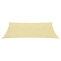 Miniatyrbild 3 av 7: Parasoll & solskydd - Living Solsegel 160 g/m² beige 2,5x4,5 m HDPE