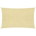 Miniatyrbild 2 av 7: Parasoll & solskydd - Living Solsegel 160 g/m² beige 2,5x4,5 m HDPE