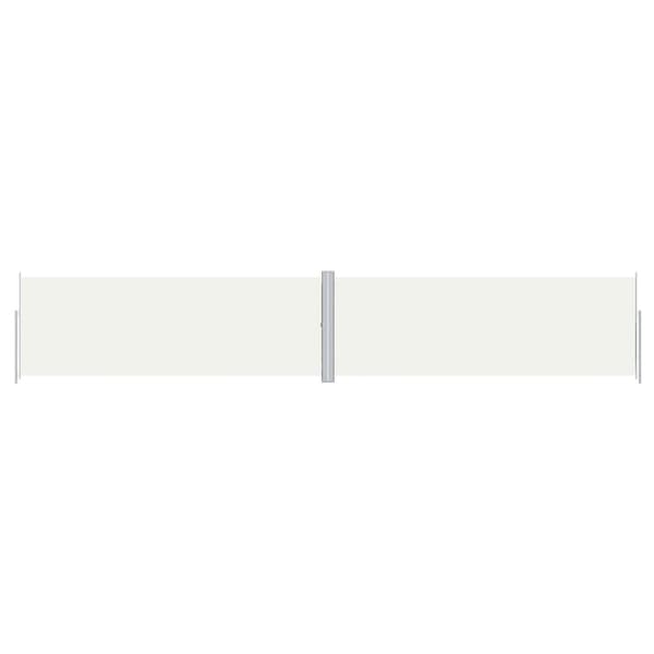 Parasoller og solskærme - Living sammenrullelig sidemarkise 180x1000 cm cremefarvet