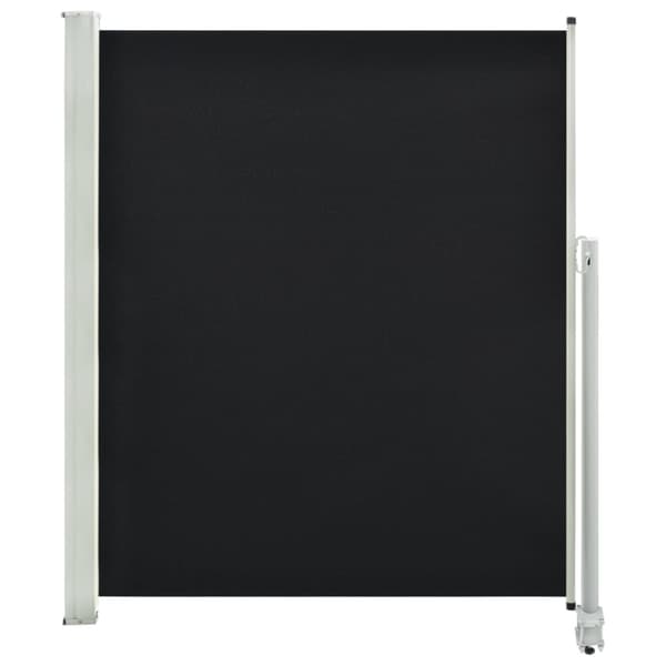 Parasoller og solskærme - Living sammenrullelig sidemarkise til terrassen 160 x 300 cm sort