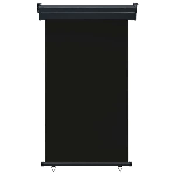 Parasoller og solskærme - Living sidemarkise til altan 105x250 cm sort