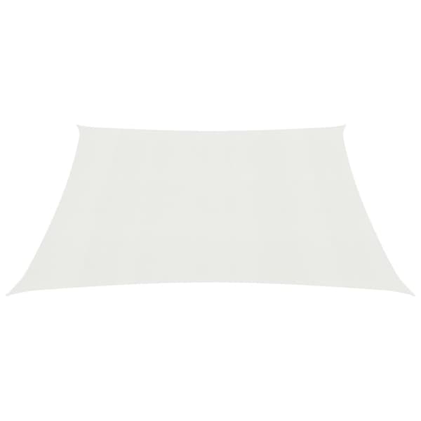 Parasoller og solskærme - Living solsejl 4x4 m 160 g/m² HDPE hvid