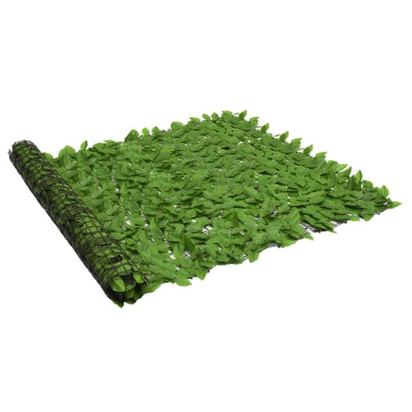 Parasoller og solskærme - Living altanafskærmning 300x150 cm grønne blade