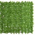 Miniatyrbillede 4 af 5: Parasoller og solskærme - Living altanafskærmning 300x150 cm grønne blade