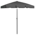 Miniatyrbild 3 av 9: Strandparasoll antracit 180x120 cm - Strandparasoll - Parasoll - Home & Living