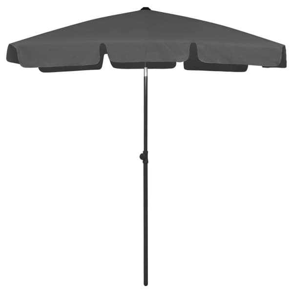 Strandparasoll antracit 180x120 cm - Strandparasoll - Parasoll - Home & Living