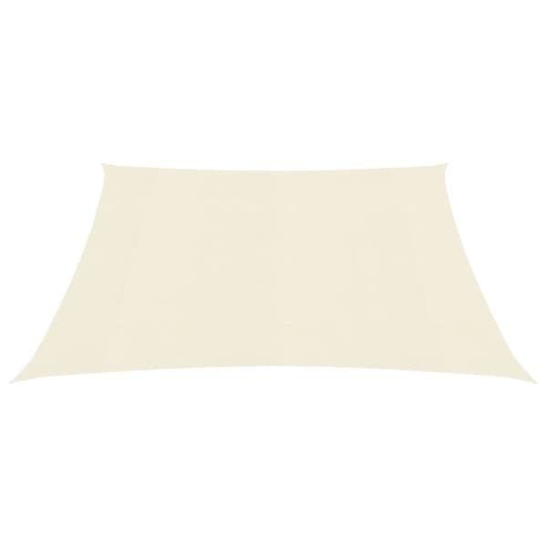 Solsejl 5x5 m 160 g/m² HDPE cremefarvet - Solsejl - Solskærm - Home & Living