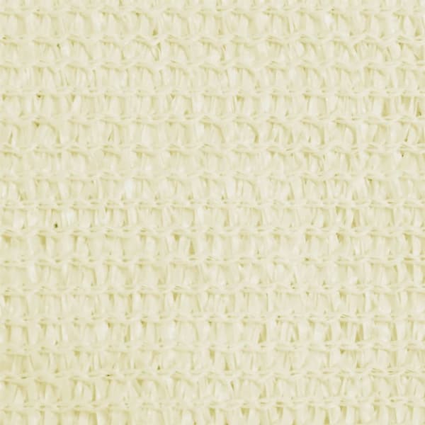 Solsejl 5x5 m 160 g/m² HDPE cremefarvet - Solsejl - Solskærm - Home & Living