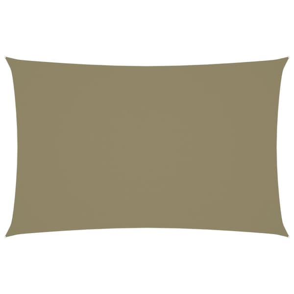 Aurinkopurje Oxford-kangas suorakaide 2x5 m beige - Aurinkovarjopurje - Aurinkovarjopurjeet - Home & Living